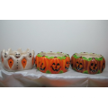 Ceramic Pumpkin Bowl for Halloween